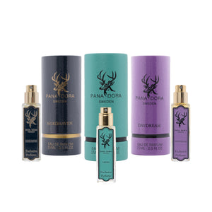 Nordhaven, Daydream & Skara – Travel Trio 15ml × 3